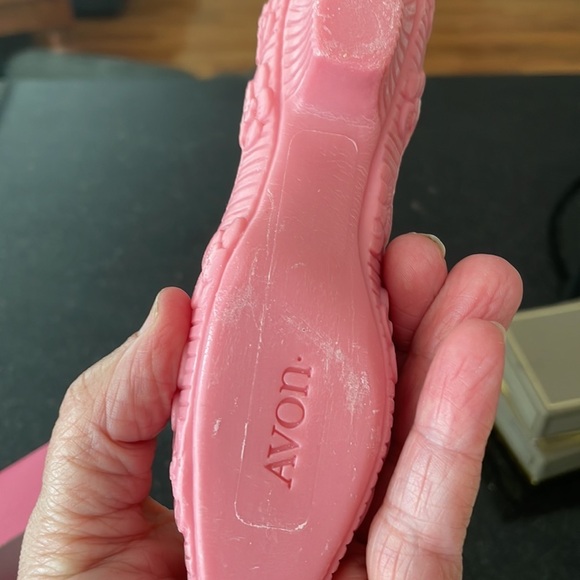 VINTAGE AVON LADY SLIPPER 5 OZ PERFUMED SOAP & 1/8 OZ CHARISMA PERFUME NOS W BOX - Picture 4 of 8